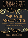 Cover image for The Four Agreements--Summarized for Busy People